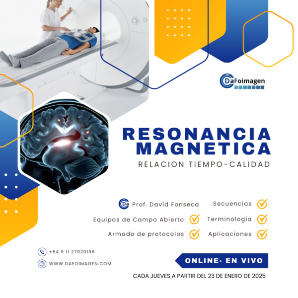 Resonancia Magnética Relación Tiempo/Calidad